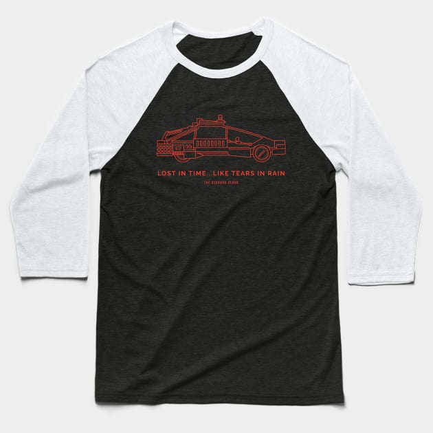 "Vehicles I: 1980's Sci-Fi" Series- BLADE RUNNER Baseball T-Shirt by TGIM